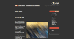 Desktop Screenshot of ctcnet.org