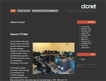 Tablet Screenshot of ctcnet.org